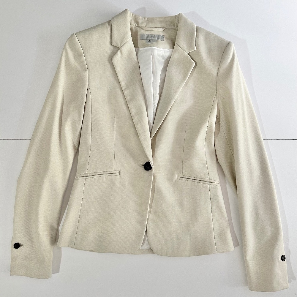 H&M - Cream Blazer